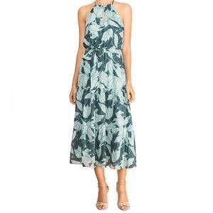 Parker Lenora Silk Midi Dress SzXS